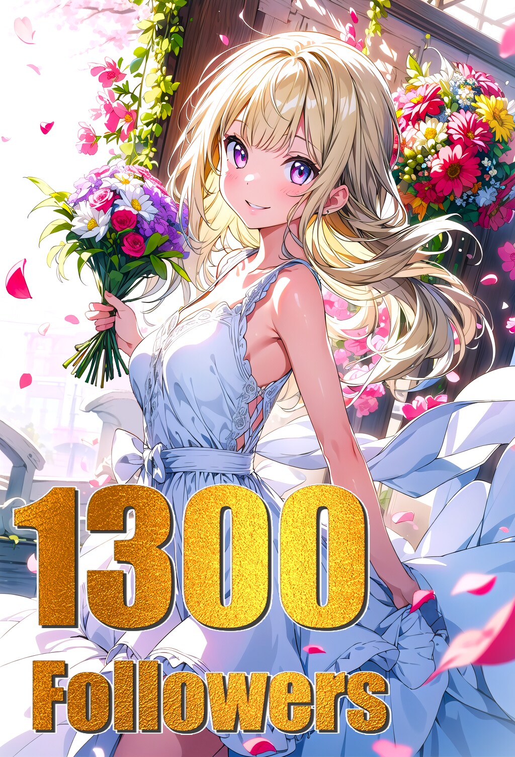 ツイッター1300名様記念イラスト