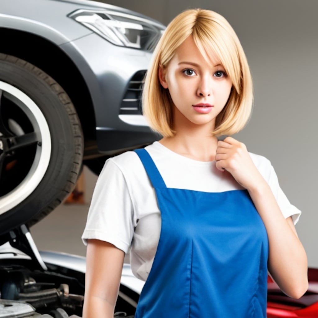 女性 メカニック