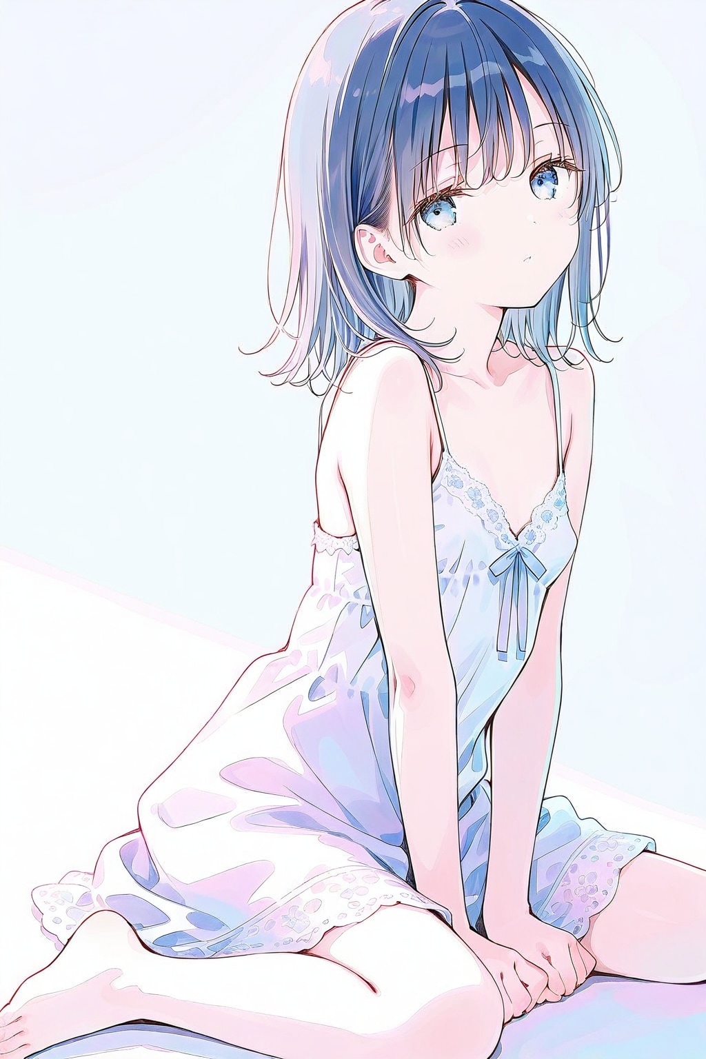 キャミソールドレスの少女(UNICORN)【復刻】 | の人気AIイラスト・グラビア