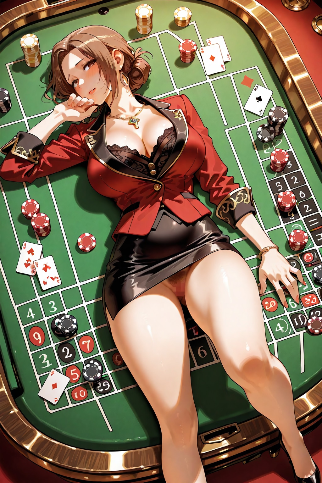 人妻お姉さん　カジノディーラー4