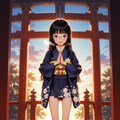 1月1日 初詣（眼鏡っ娘Ver.） 5枚目