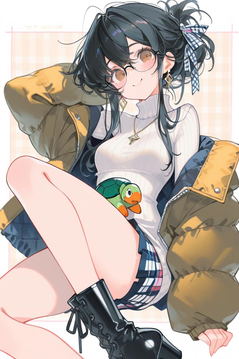 <うちの子ちゃん>ミニスカ