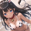 【#至高の牛ビキニ５】 5枚目