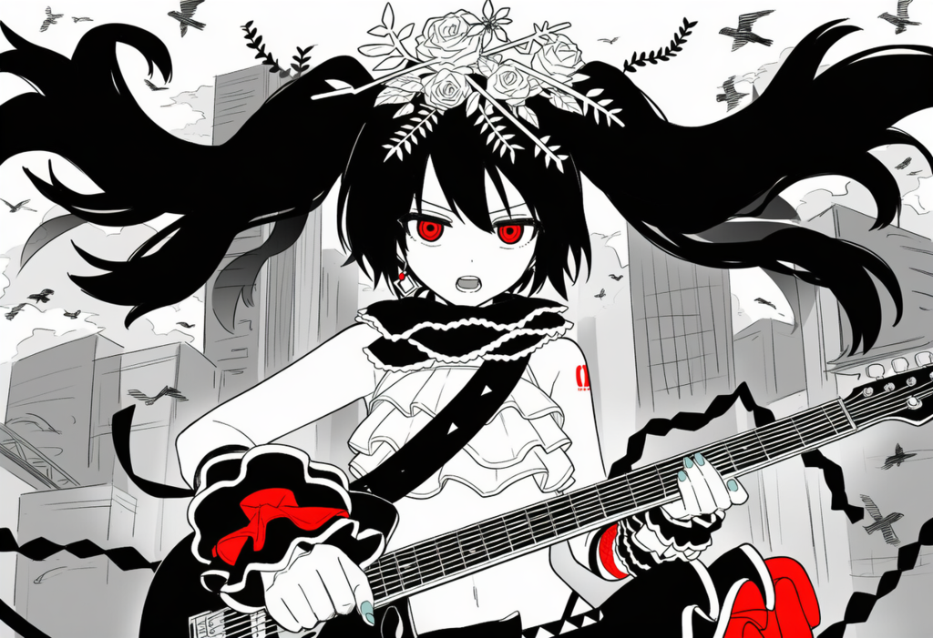 V4,5 VOCALOID　初音ミク　二息歩行