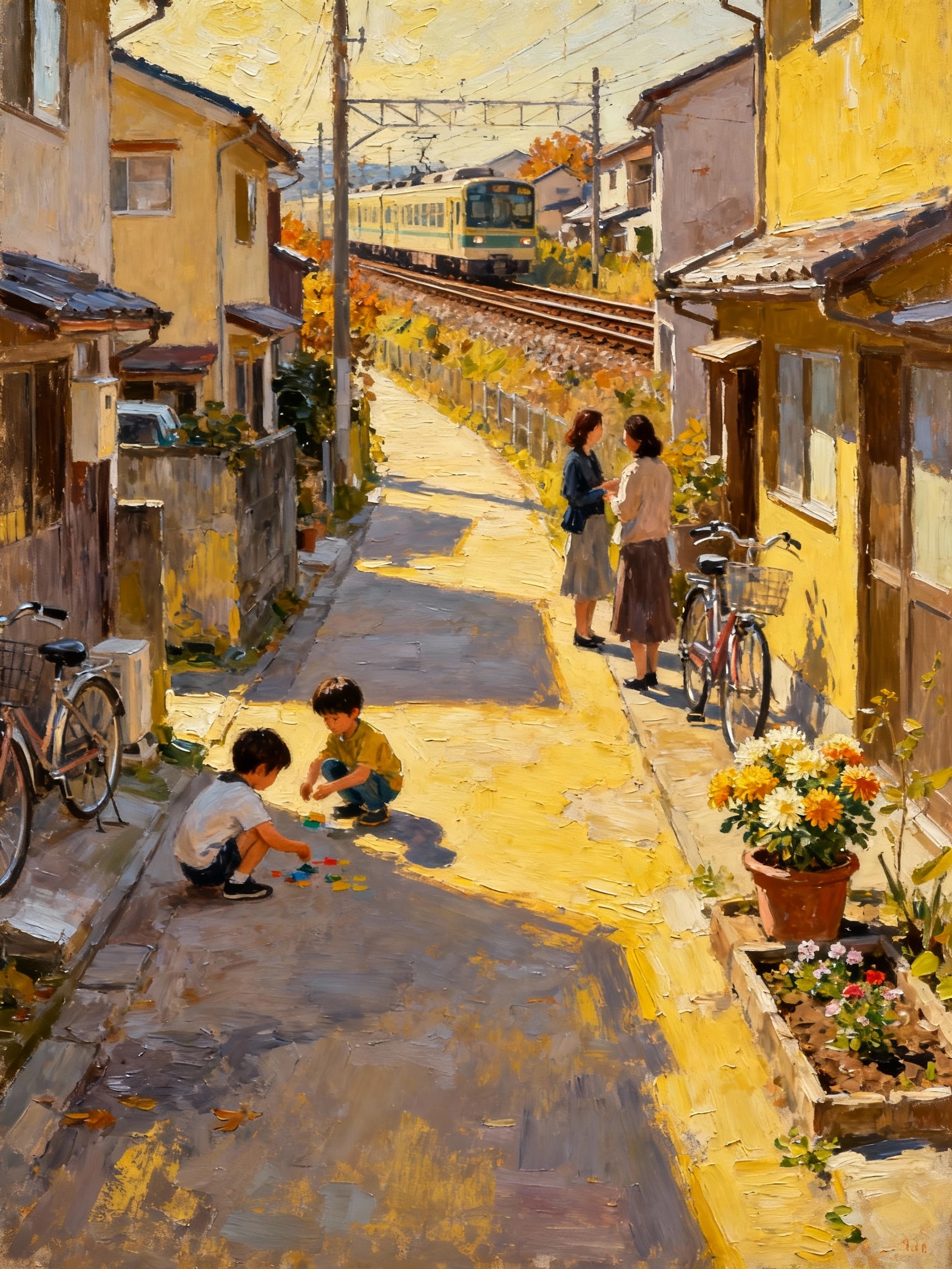 下町の日常 | の人気AIイラスト・グラビア