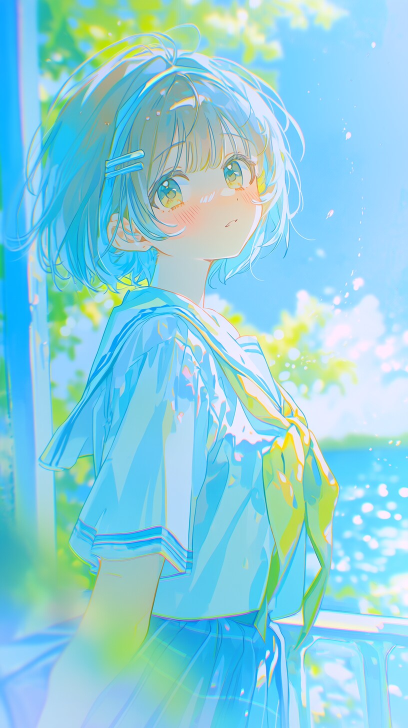 眩むような眩しさが
