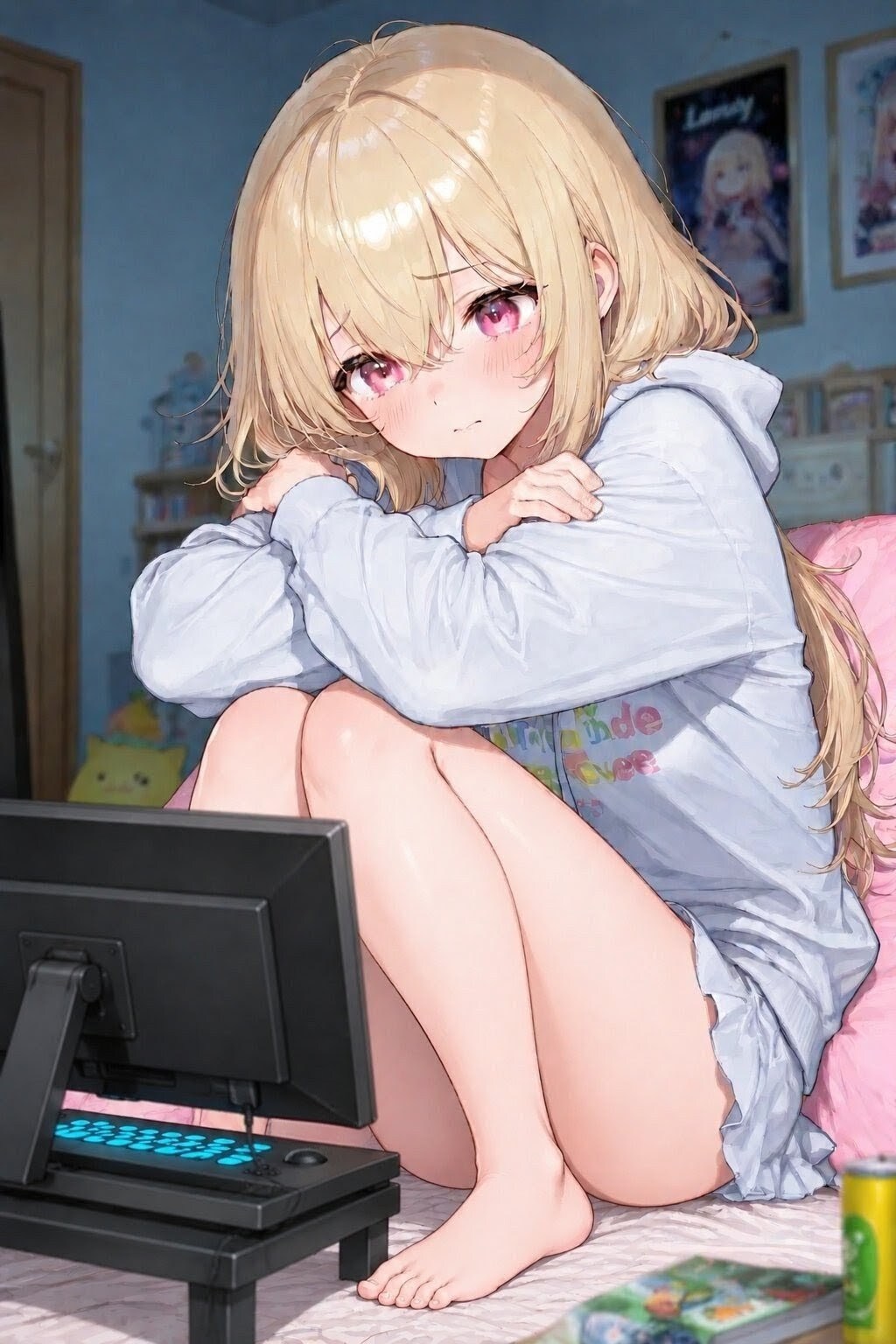 「あ〜あ、アニメもゲームもつまんなくなっちゃった...」 | の人気AIイラスト・グラビア