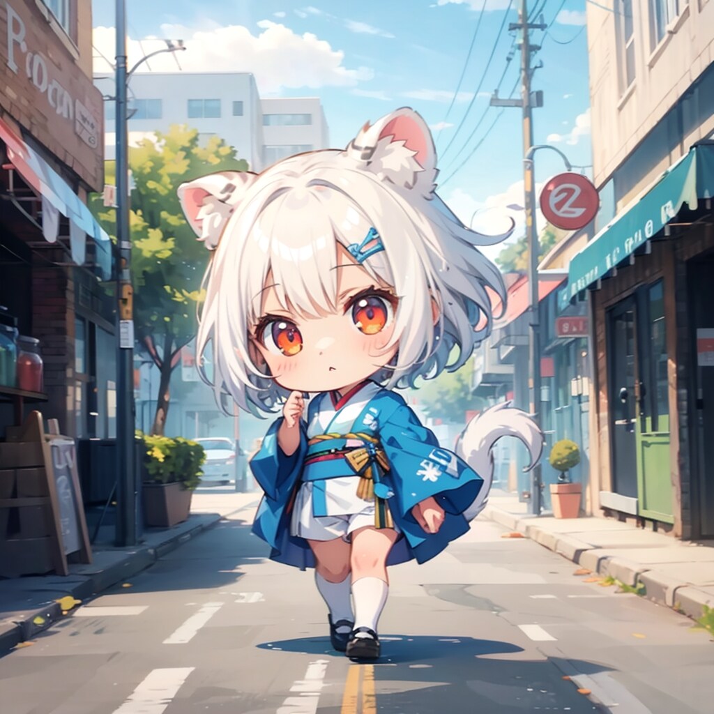 暑さも少しはマシになったのかなぁ | の人気AIイラスト・グラビア