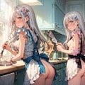 えっちな銀髪ファミリー♡ 6枚目