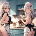 えっちな銀髪ファミリー♡ 2枚目
