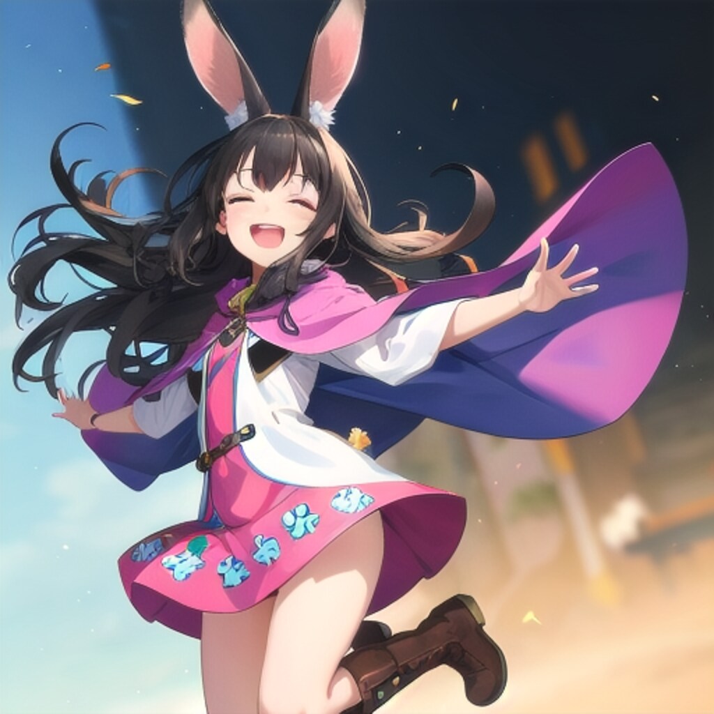 ウサギ耳