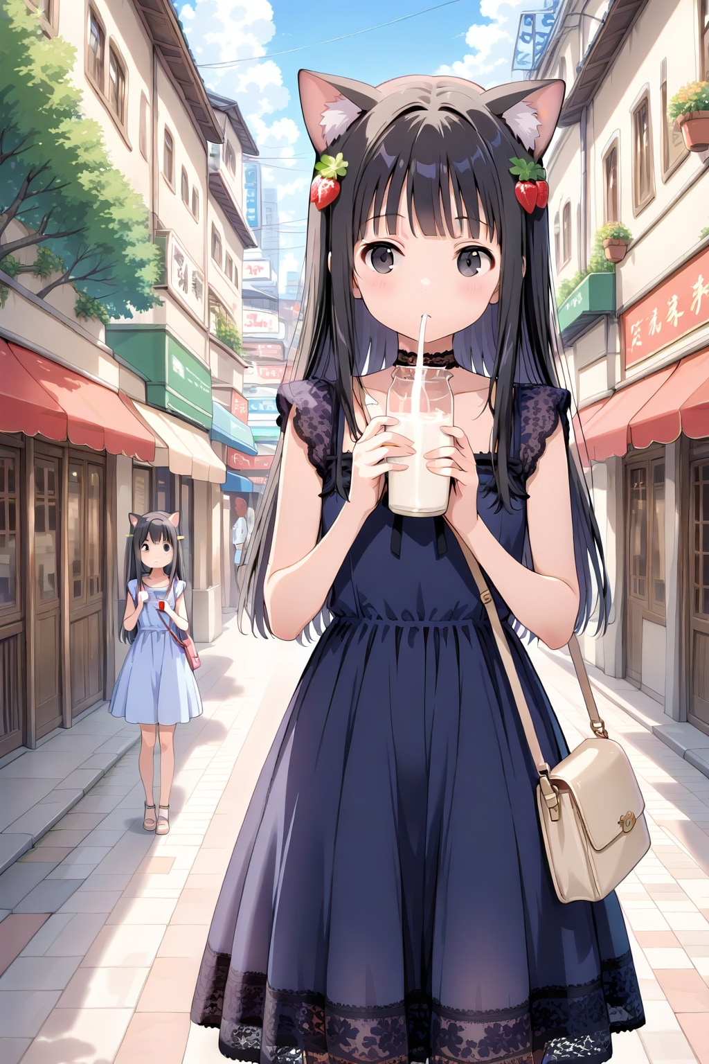 ネコ娘のクロちゃん🐈‍⬛✨２０