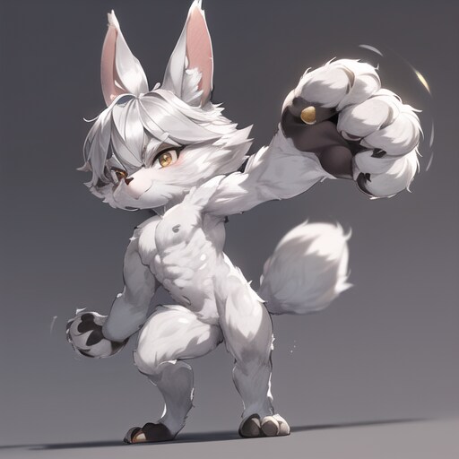 デフォルメなウサギさん