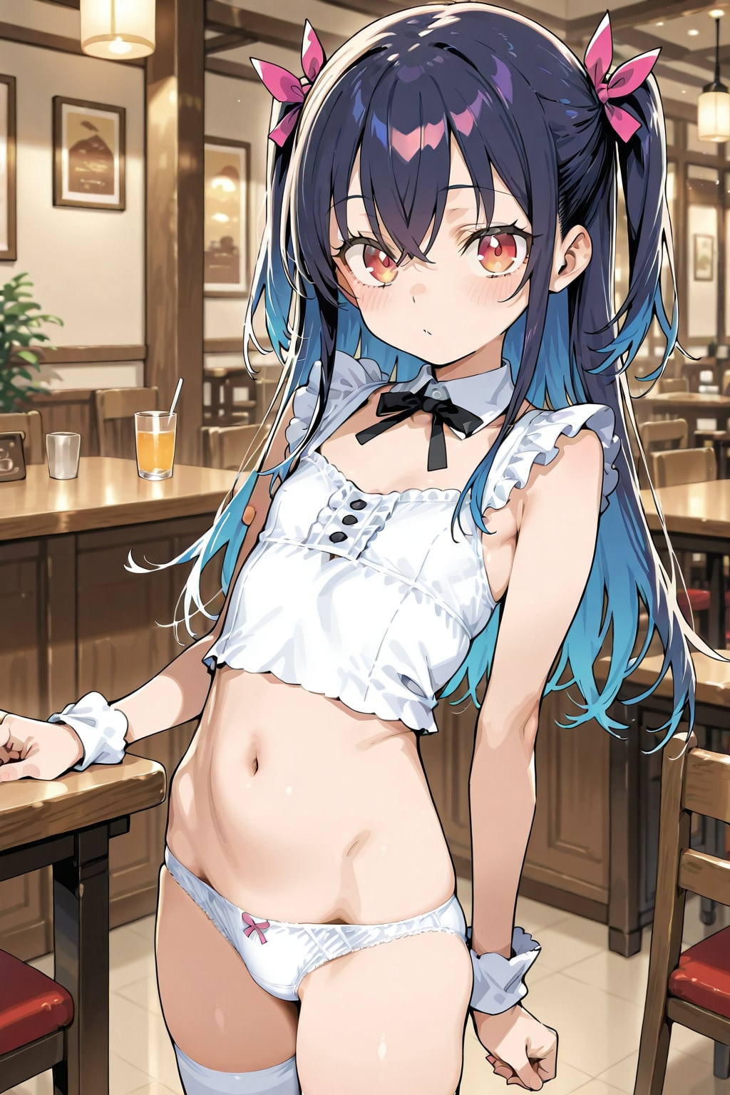 ちょっと慌ててスカート履き忘れただけでしょ？