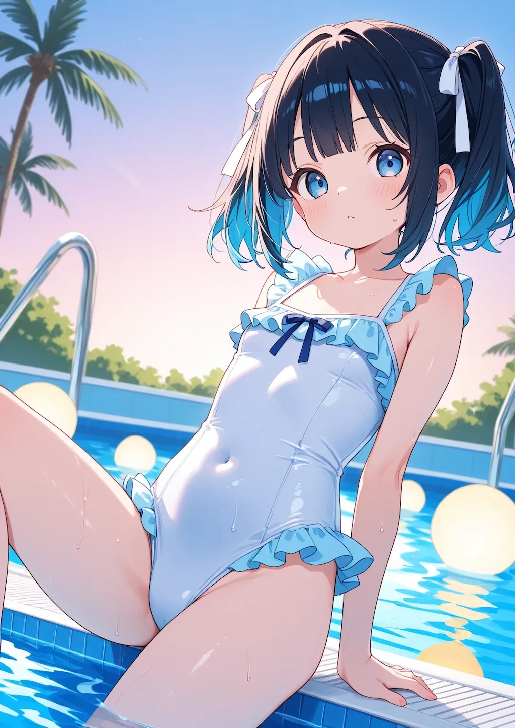 低年齢量産型好きのおにいちゃんへ006《水着でプールSeaArt》
