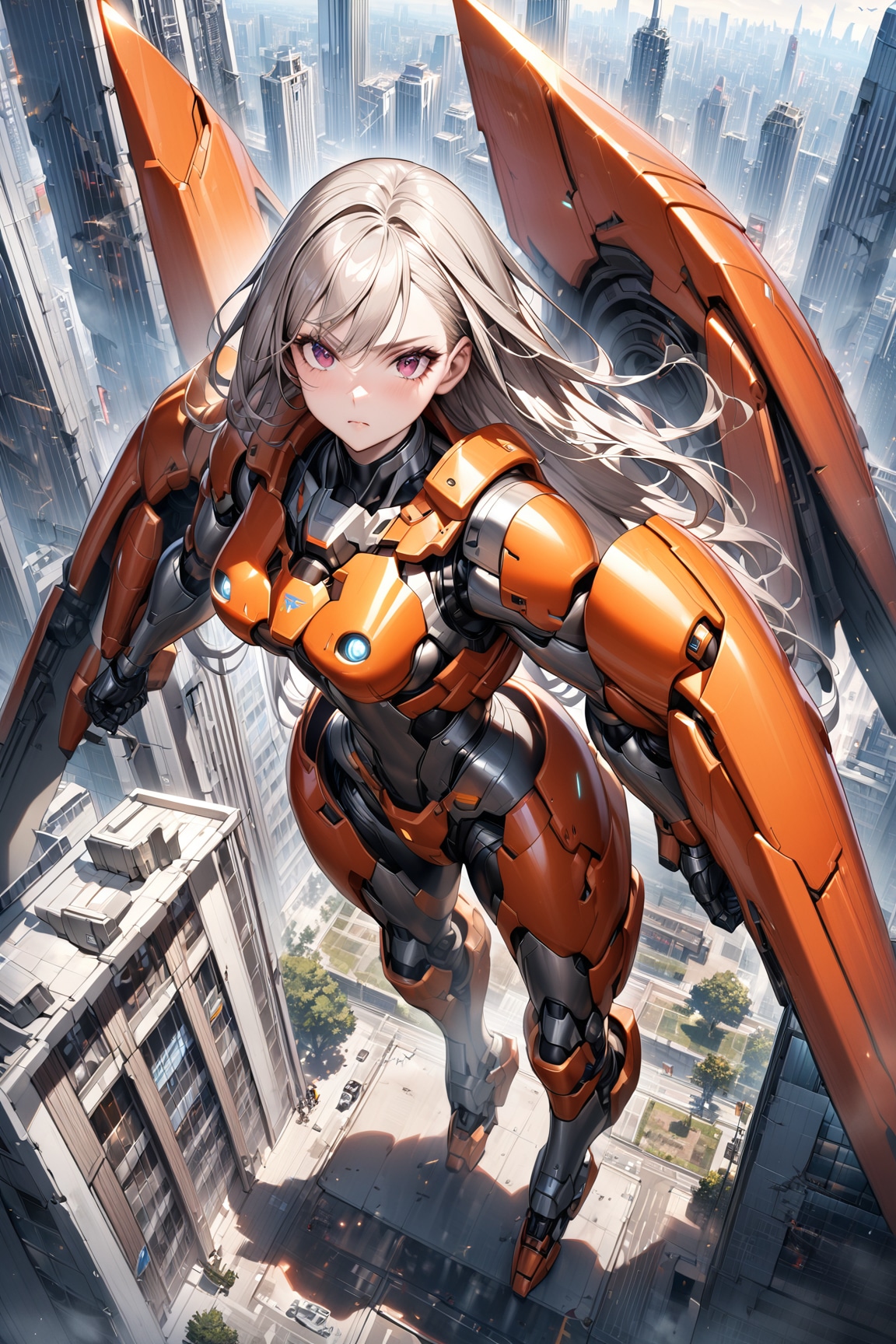 拠点防衛用超大型ロボット娘
