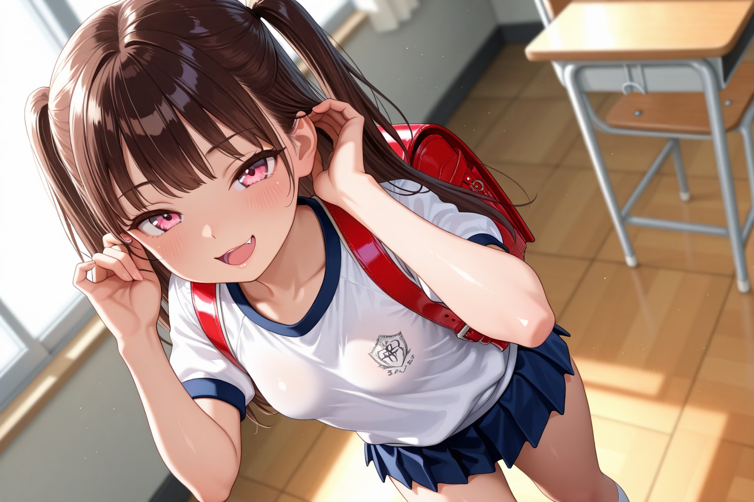 えへへ、可愛いっしょ？