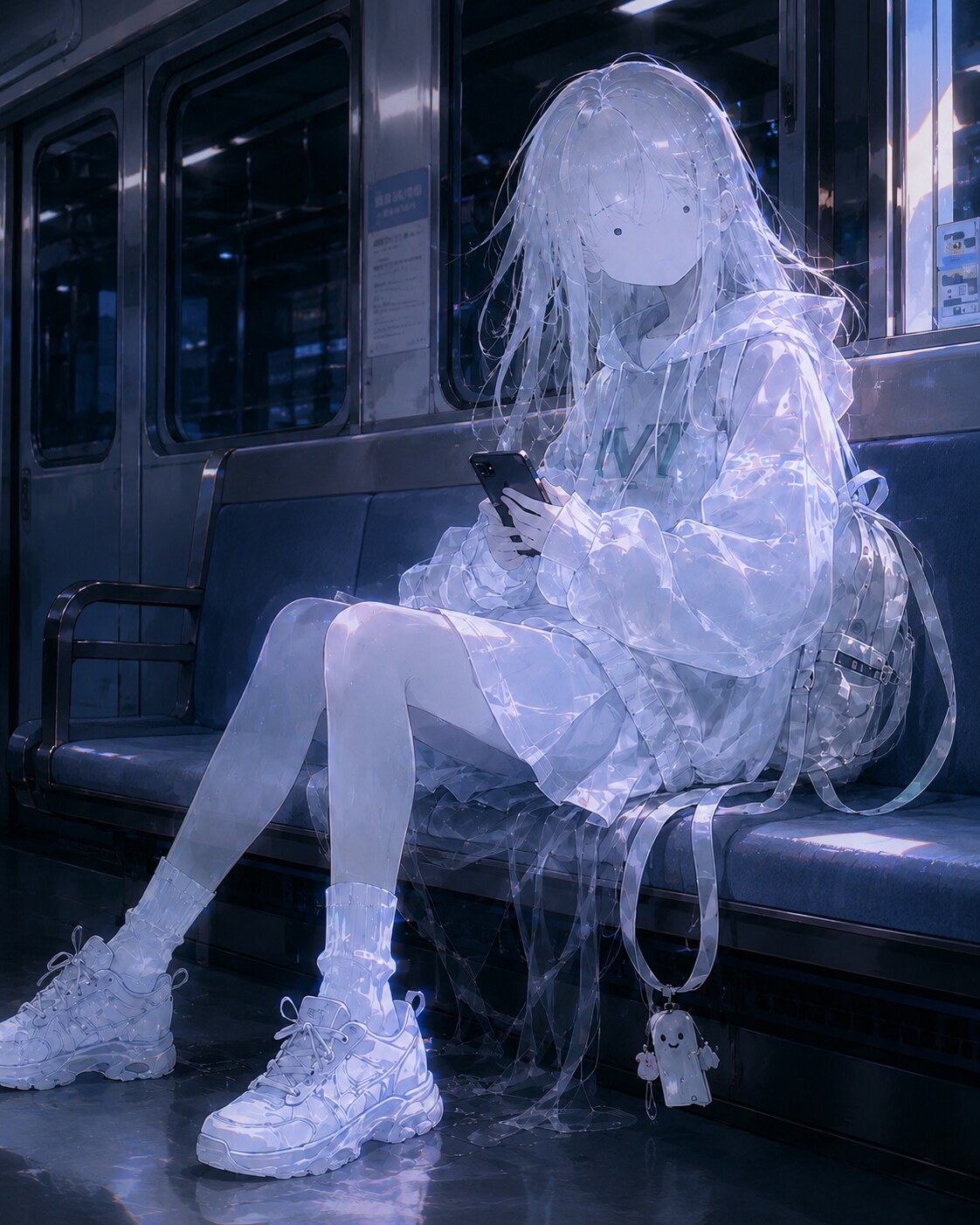 気配薄すぎ幽霊系女子