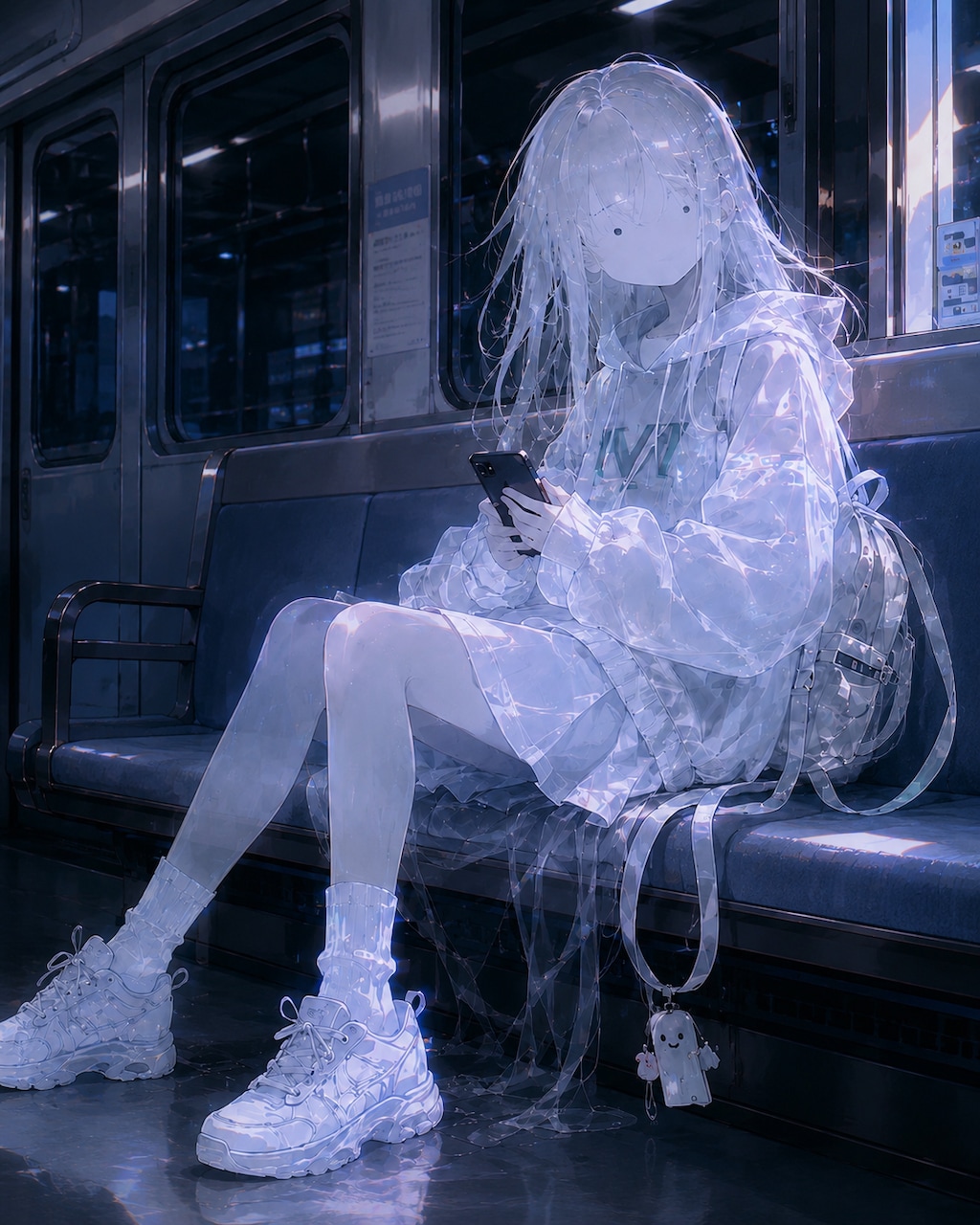 気配薄すぎ幽霊系女子