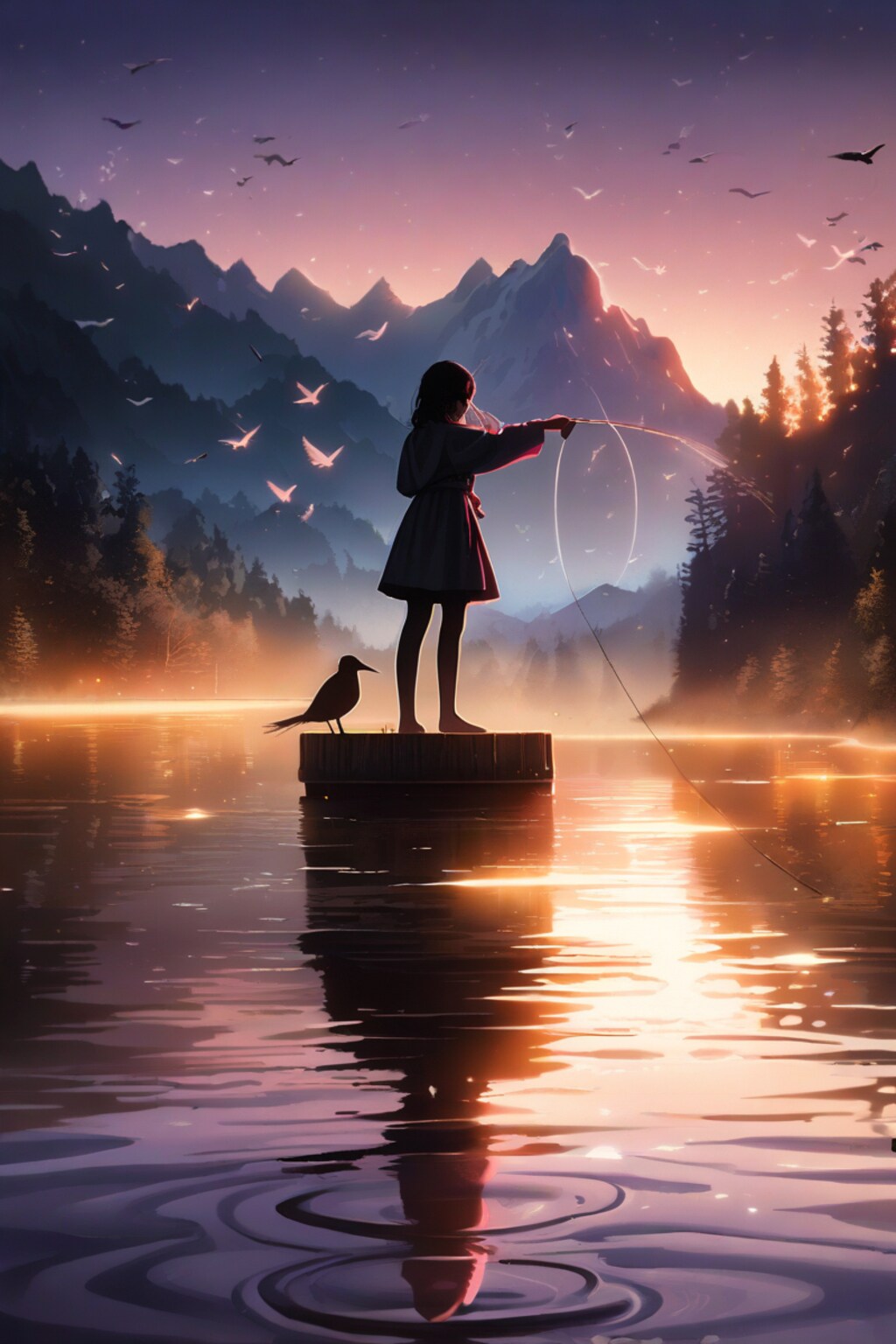 夜明けのつり人