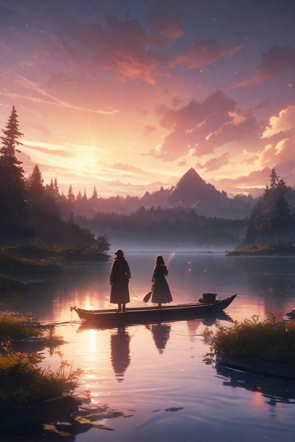 夜明けのつり人