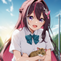 猫ちゃんかわいい♡（AZKi） 2枚目