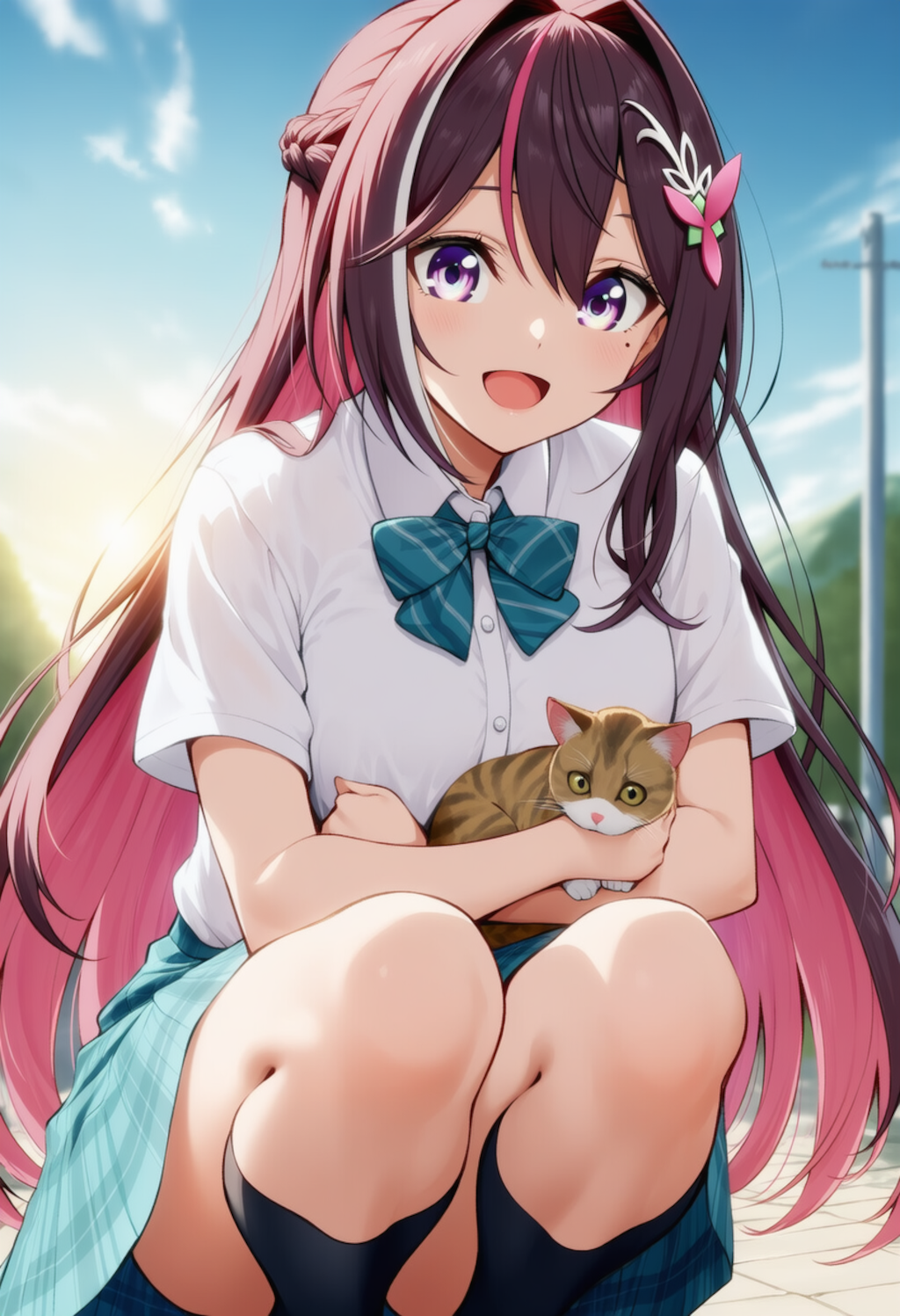 猫ちゃんかわいい♡（AZKi）