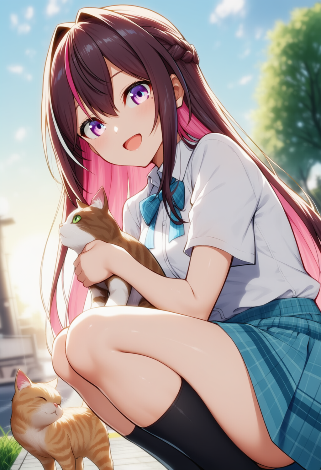 猫ちゃんかわいい♡（AZKi）