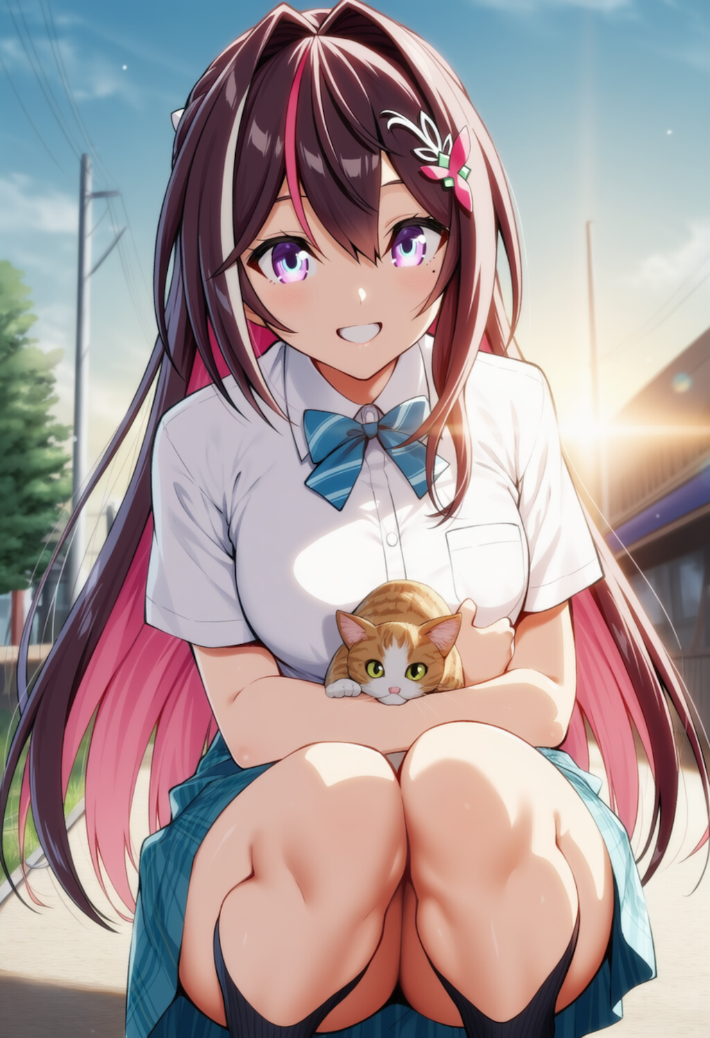 猫ちゃんかわいい♡（AZKi）