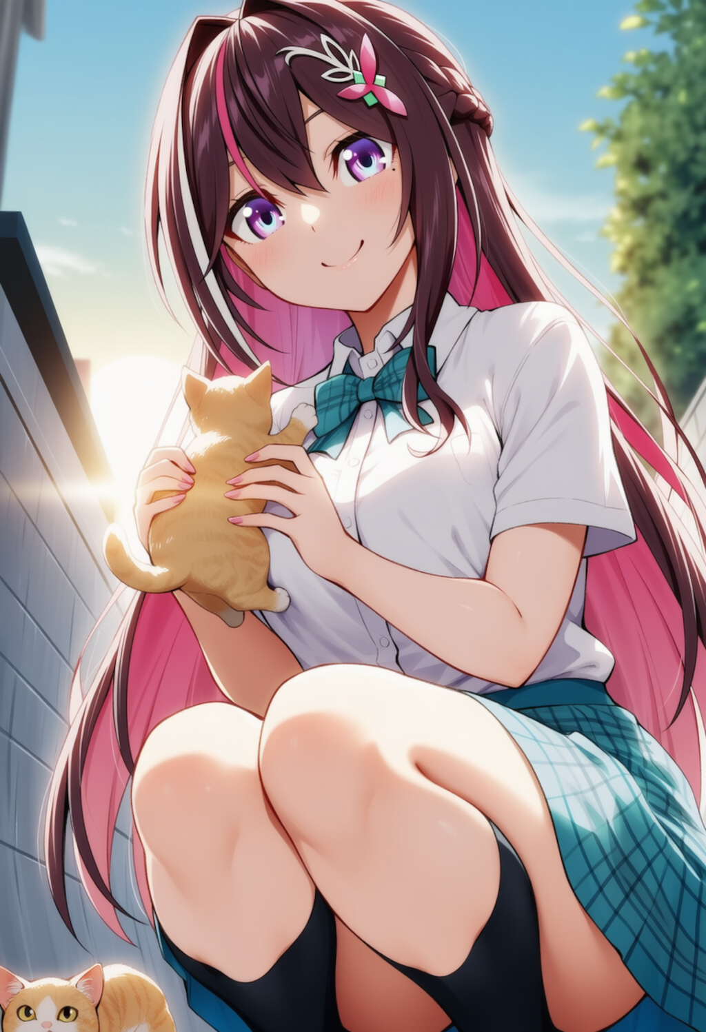 猫ちゃんかわいい♡（AZKi）