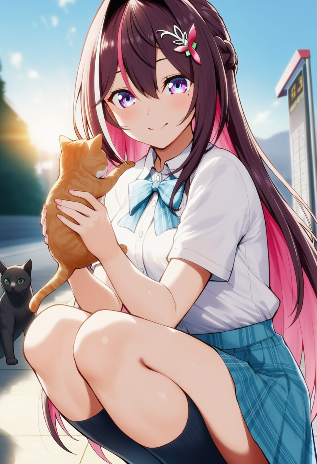 猫ちゃんかわいい♡（AZKi）