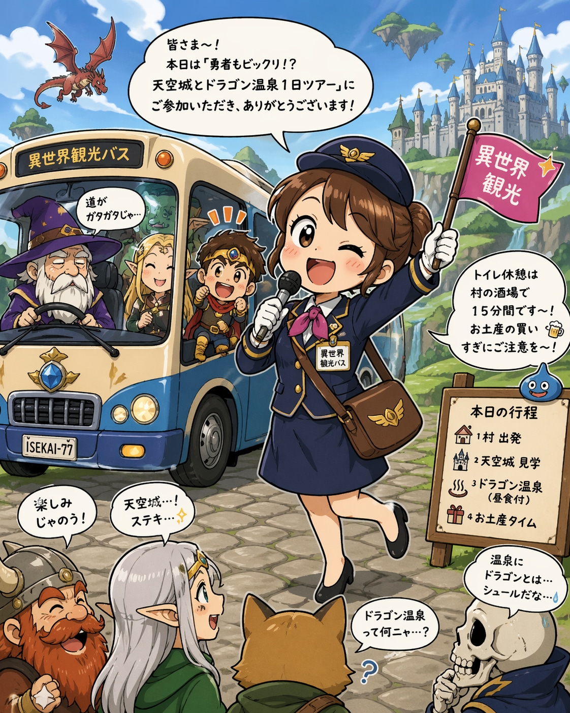 異世界のバスガイド