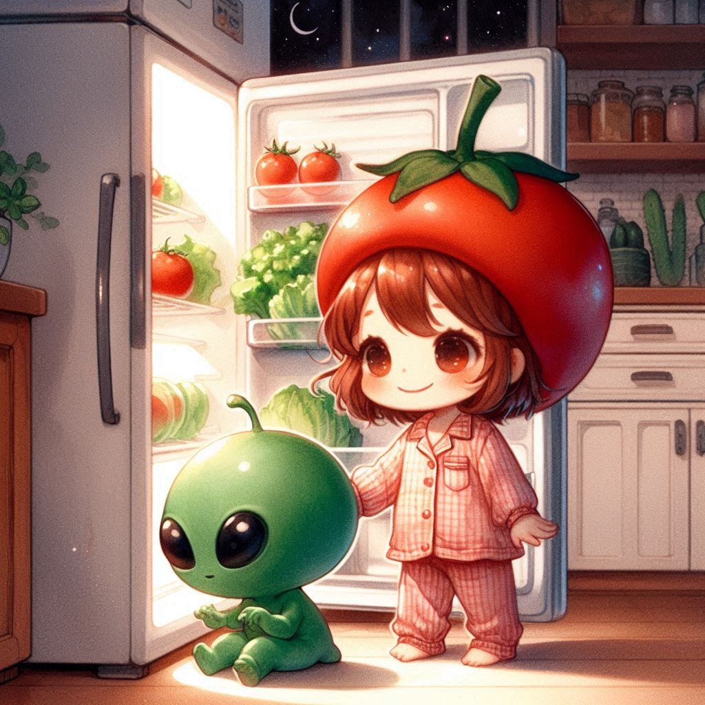 トマトちゃんとうちゅうじんさん