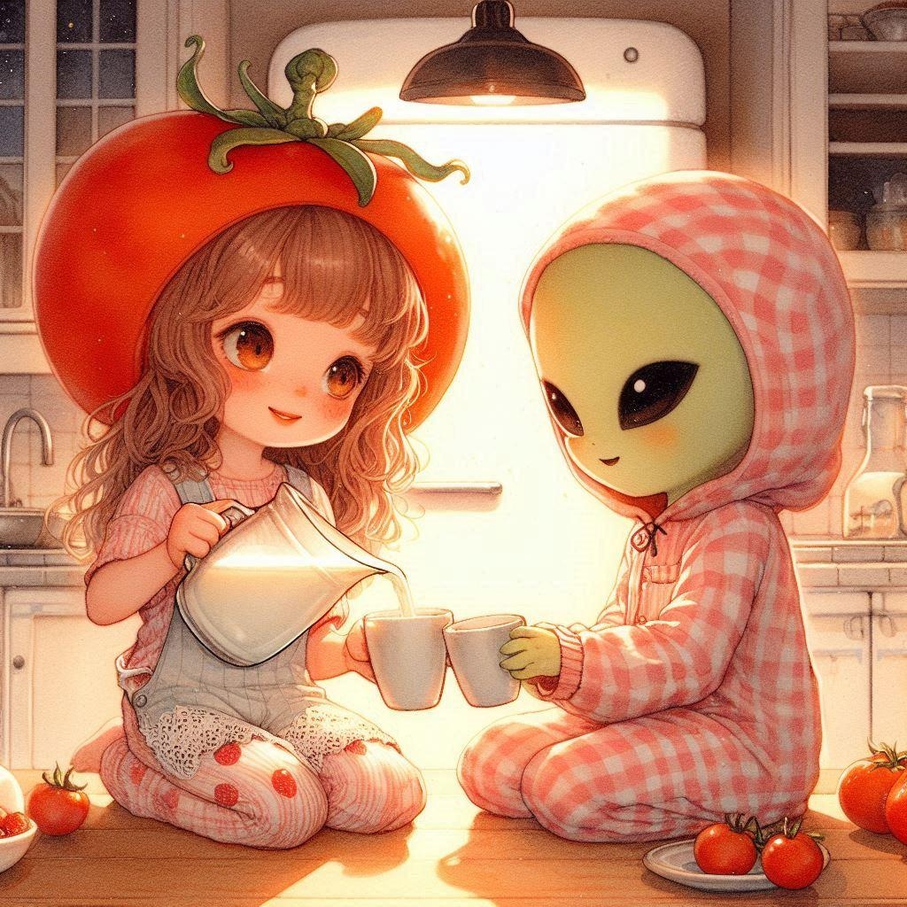 トマトちゃんとうちゅうじんさん