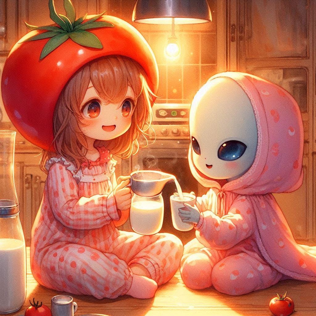 トマトちゃんとうちゅうじんさん