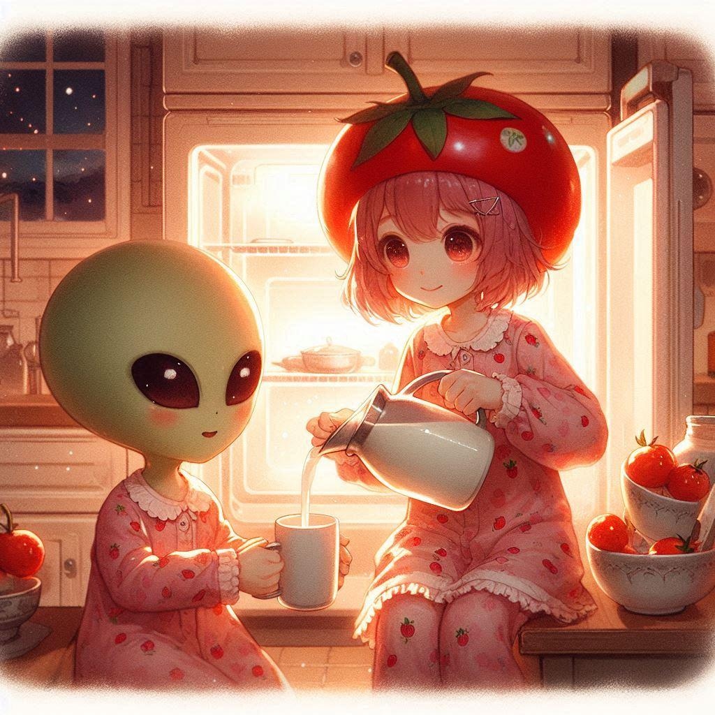 トマトちゃんとうちゅうじんさん