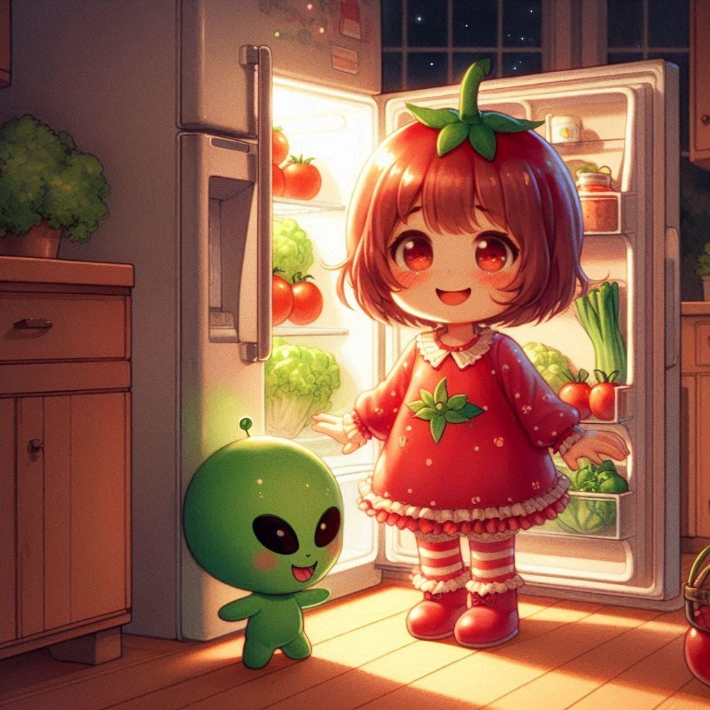 トマトちゃんとうちゅうじんさん