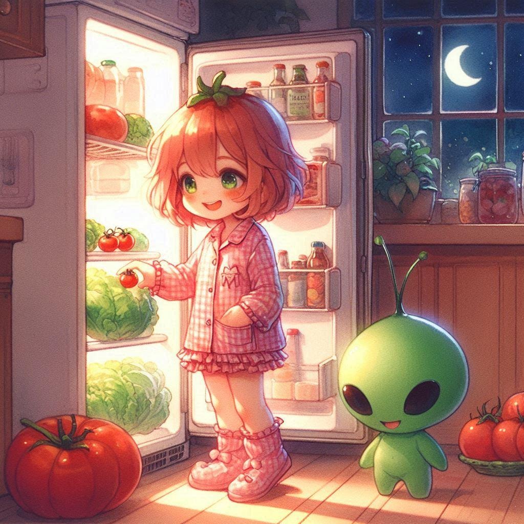 トマトちゃんとうちゅうじんさん