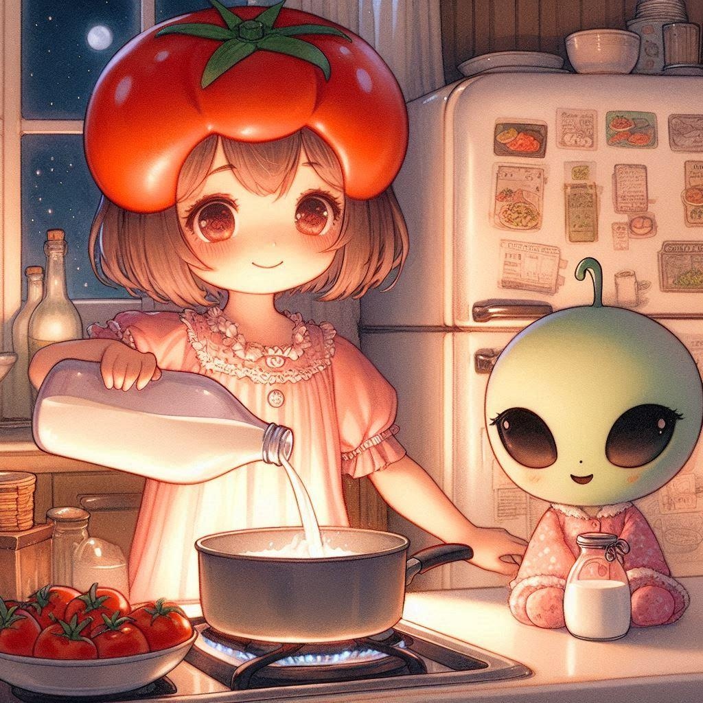 トマトちゃんとうちゅうじんさん