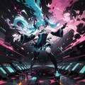 サイバーパンク　miku 2枚目