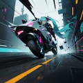 サイバーパンク　miku 10枚目