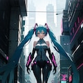 サイバーパンク　miku 12枚目