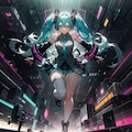 サイバーパンク　miku 7枚目
