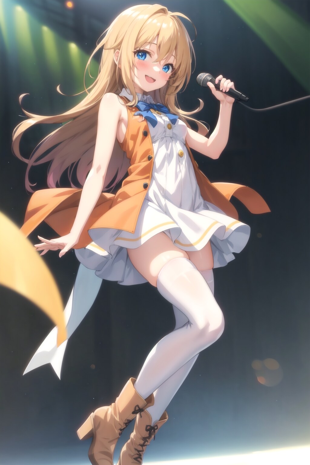 オレンジ担当の金髪ちゃん