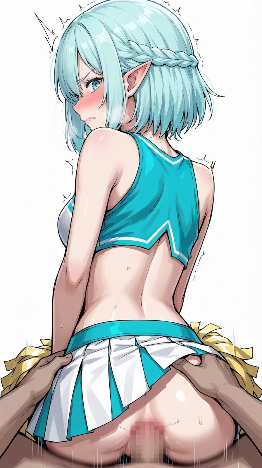 アクアリア（チアガール）_アナル攻め