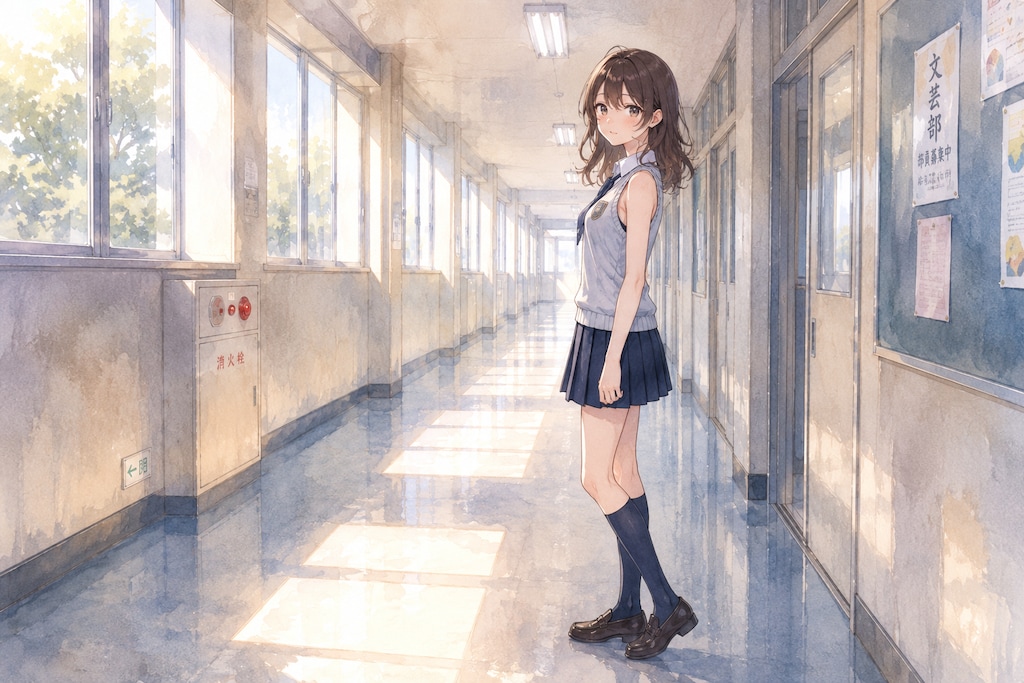 雨宮澪スリーブレス