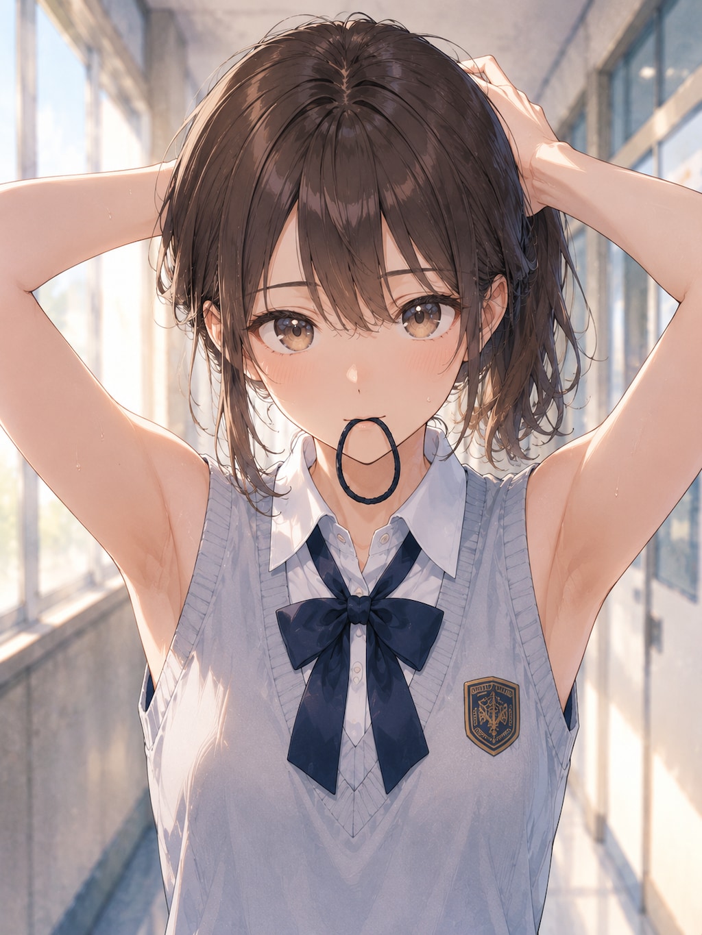 雨宮澪スリーブレス