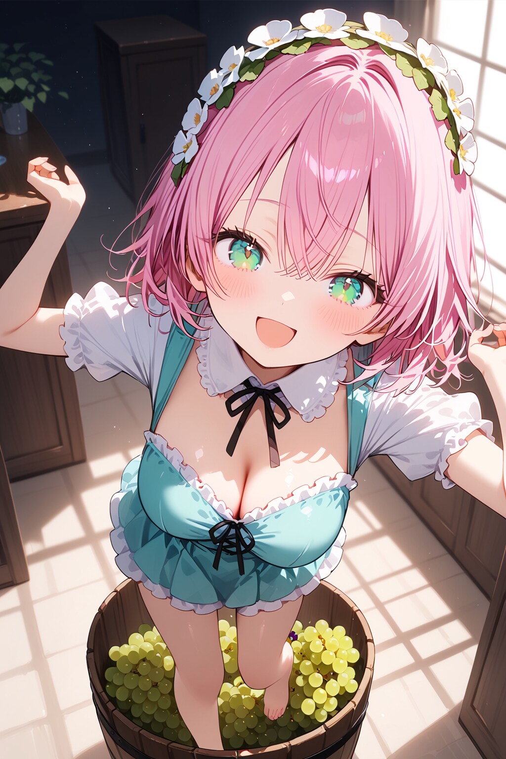 ぶどう踏みの李々花