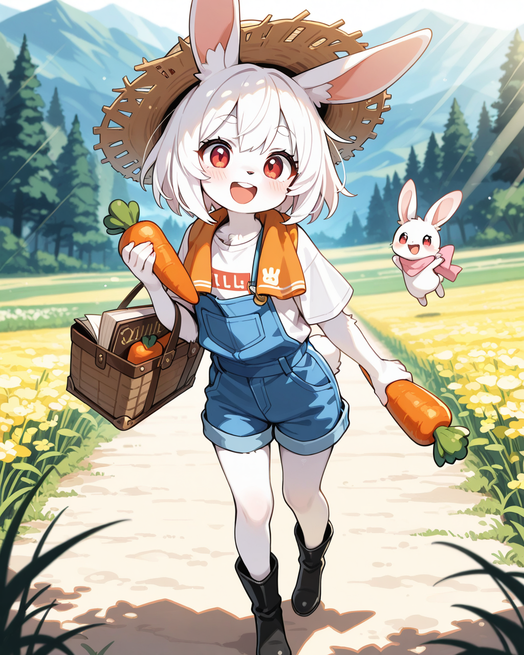 うさぎさんとニンジン♡