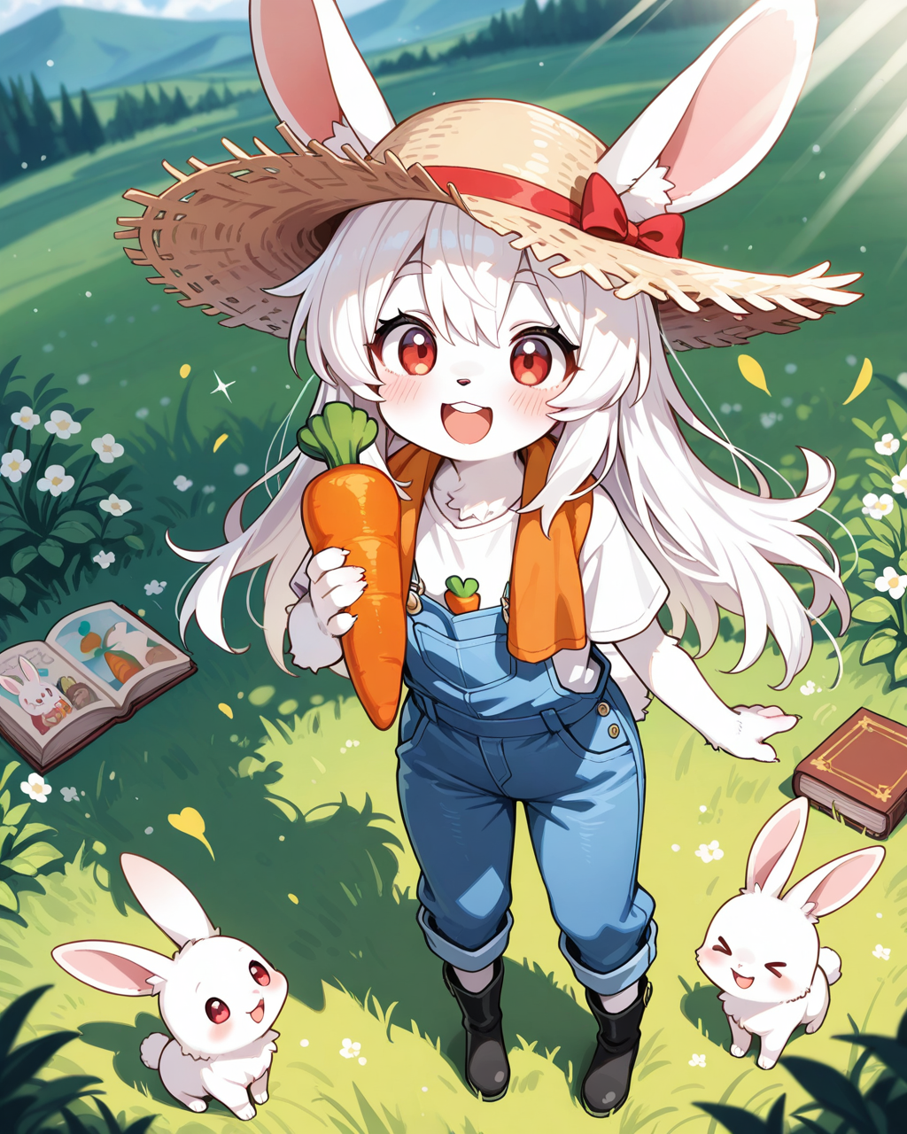 うさぎさんとニンジン♡